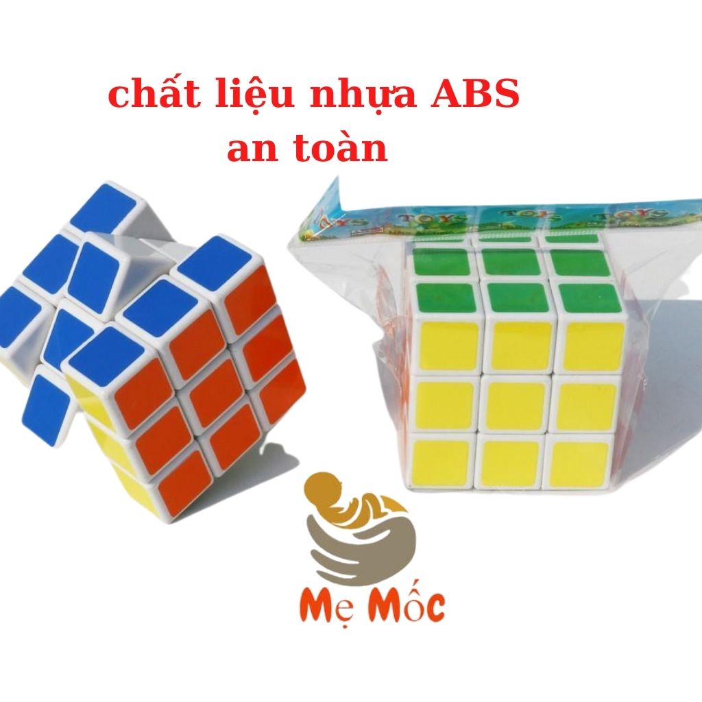 Rubik 3x3 Khối Lập Phương, Đồ Chơi Trẻ Em Rubic Phát Triển Trí Tuệ, Shop Mẹ Mốc ,RBLP