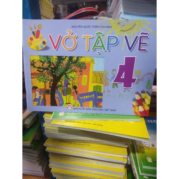 Toys,Vở tập vẽ lớp 4