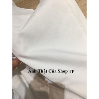 Áo Sơ Mi Trắng Dài Tay