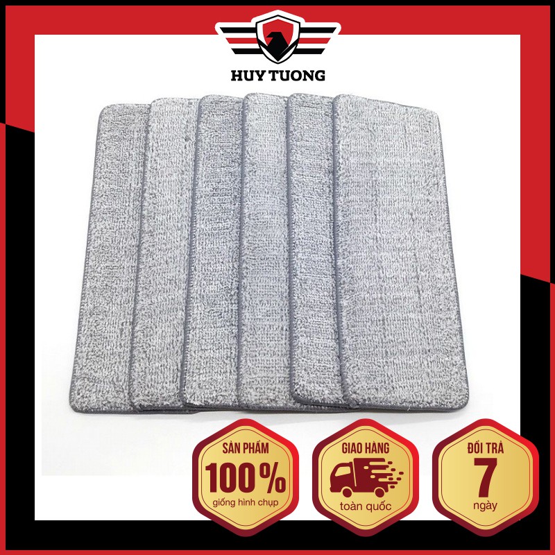 COMBO Bông lau nhà thay thế 🚚 FREE SHIP 🚚 Bông lau nhà thay thế cho cây lau nhà tự vắt SIZE 12x33cm - Huy Tưởng