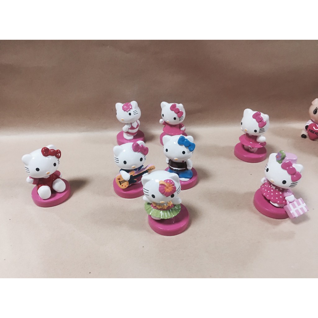 TƯỢNG HELLO KITTY NHIỀU MẪU ( CAO 6 cm )