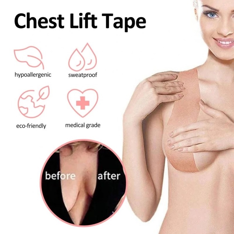 Miếng Dán Nâng Ngực Vô Hình Tiện Dụng Cho Nữ