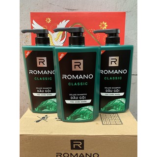 Dầu gội romano classic 650g