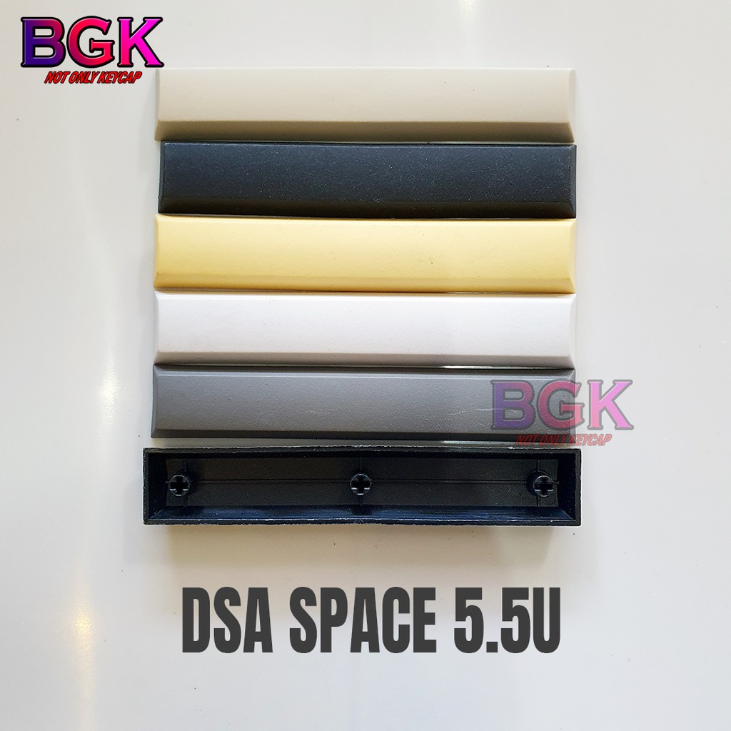 Keycap Lẻ SPACE 3U, 5.5U, 6.25U, 6.5U, 6U, 7U DSA Profile Chất liệu PBT nhiều màu