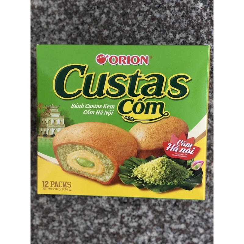 BÁNH CUSTAS HỘP 12 Cái