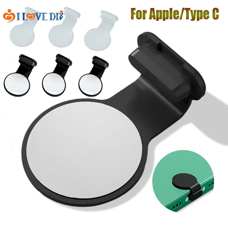 Nắp Silicon Tròn Bảo Vệ Cổng Sạc Chống Nước/Bụi/Rơi Cho  Android Type C