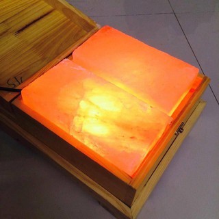 Hộp đá muối massage chân Himalaya