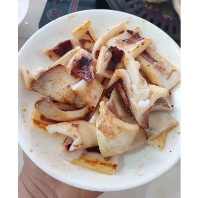 Mực 1 nắng Cô Tô thơm ngon nướng xào thả lẩu 1kg