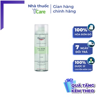 [QUÀ TẶNG] Nước hoa hồng Eucerin Pro acne solution toner chai 200ml