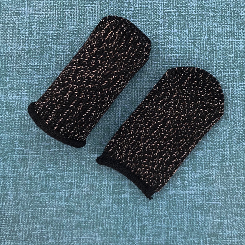 Set 10 Vỏ Bọc Ngón Tay Chống Trượt Thoáng Khí Hỗ Trợ Chơi Game Trên Điện Thoại