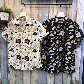 [Yeah1Shop]- Áo sơ mi cướp biển (M, L, XL) SMHH