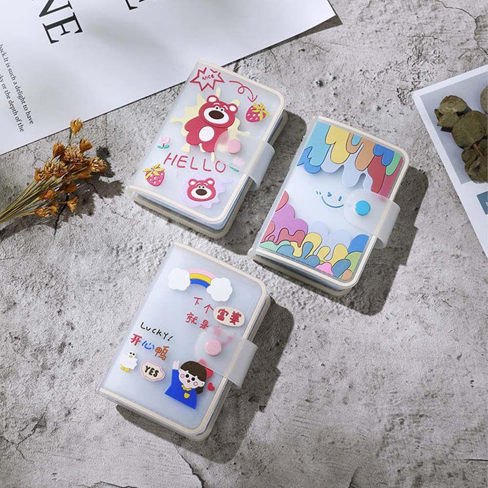 Ví Đựng Thẻ Tín Dụng 20 Bit Kích Thước Lớn In Họa Tiết Hoạt Hình Dễ Thương Dùng Làm Quà Tặng Cho Bạn