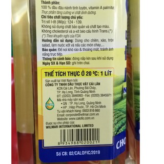 Dầu nành Simply 1L