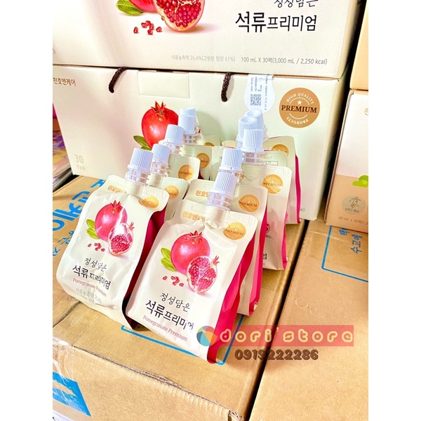 10GÓI HỒNG SÂM LỰU PERU COLLAGEN CHUNHO