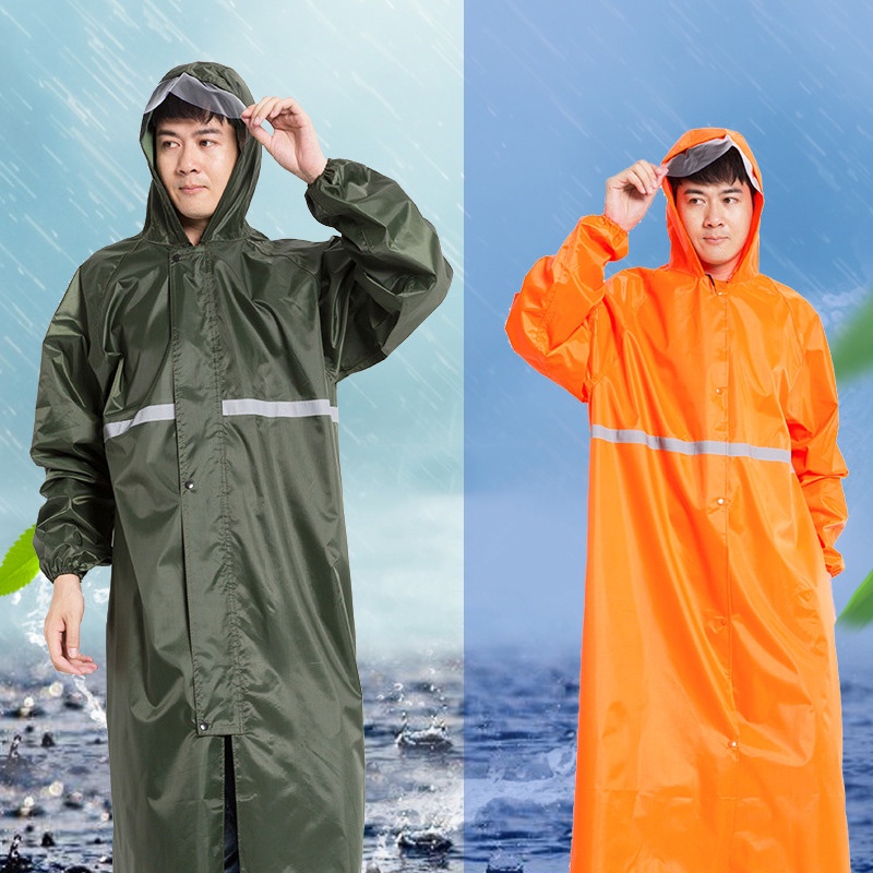 Áo mưa một mảnh YOUTANG dáng dài thời trang đi du lịch mặc ngoài trời cho người lớn