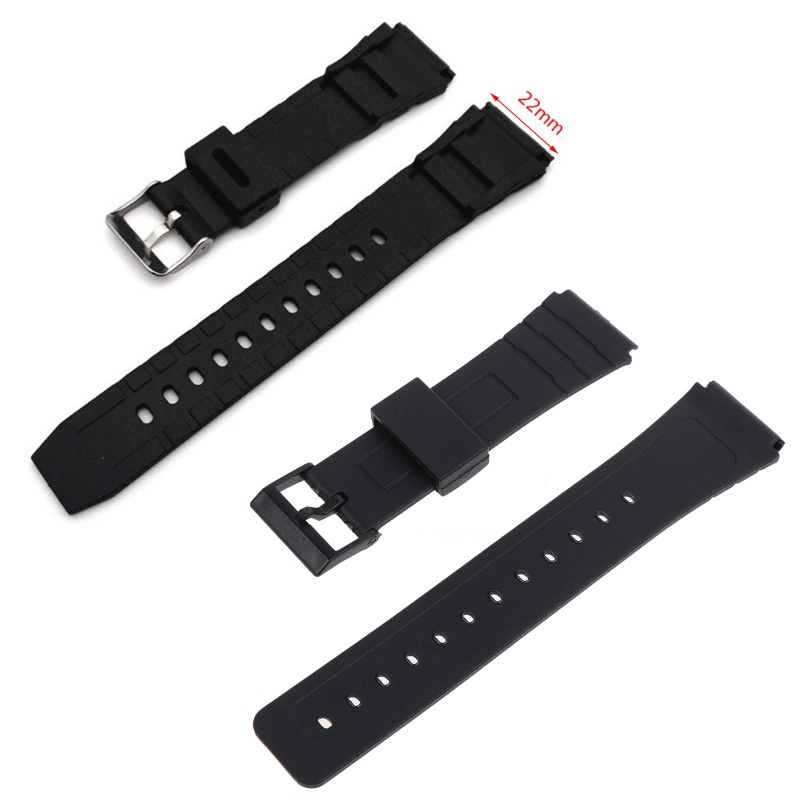 Dây Đeo Đồng Hồ Bằng Cao Su Silicone 18mm - 22mm