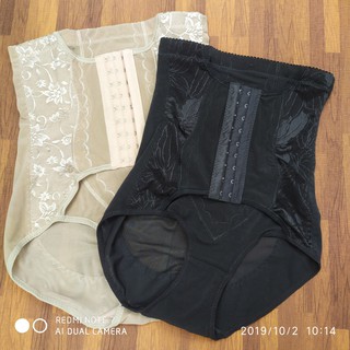 Quần gen bụng cạp cao móc cài