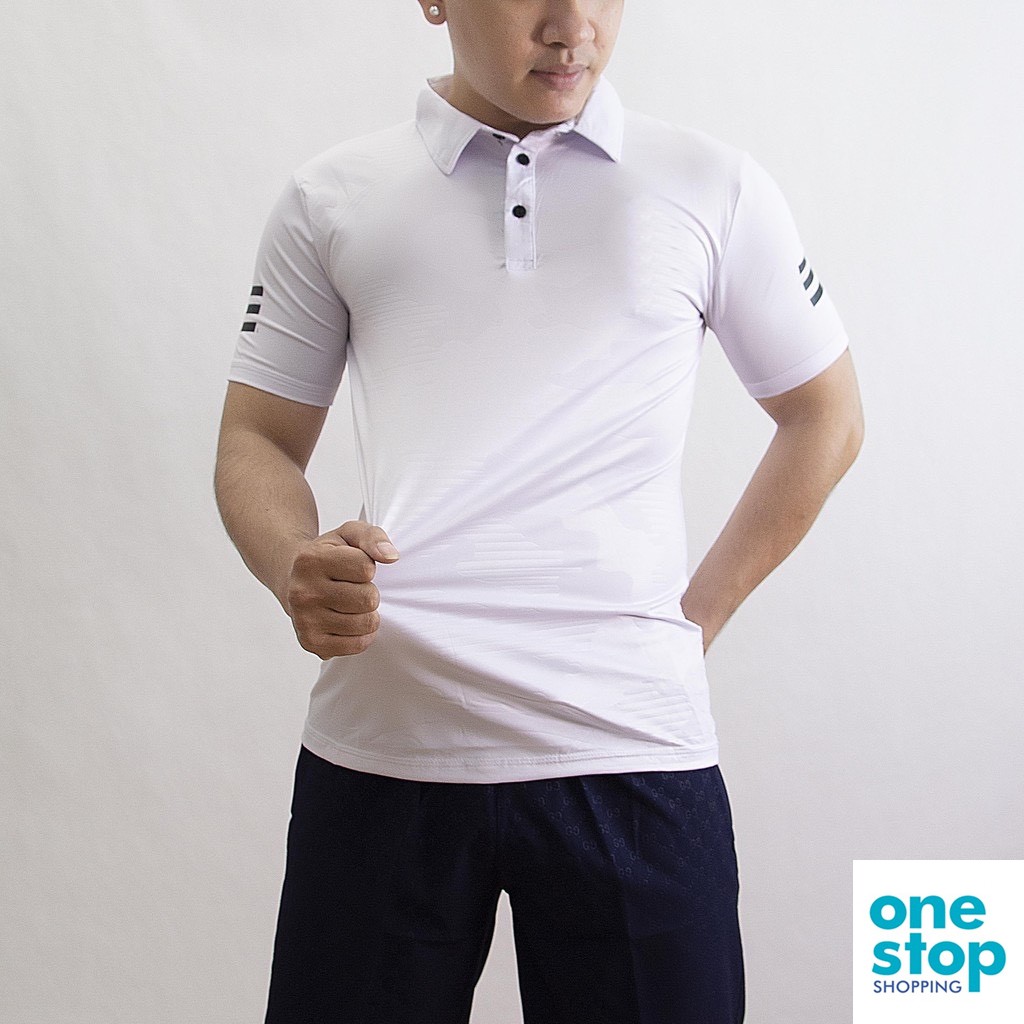 Áo thun có cổ thời trang mặc nhà nam chất liệu vải thun lạnh One shop