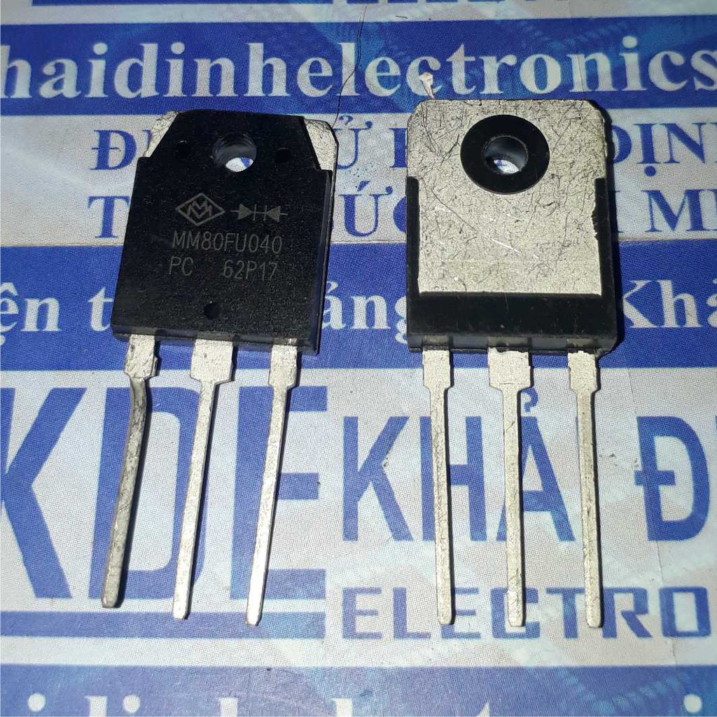 DIODE XUNG ĐÔI MM80FU040 MM80FU040PC 80A400V trong máy hàn điện tử kde4142