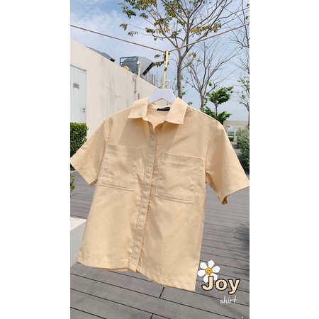 Sibling House - Áo sơ mi tay ngắn 2 túi Joy shirt