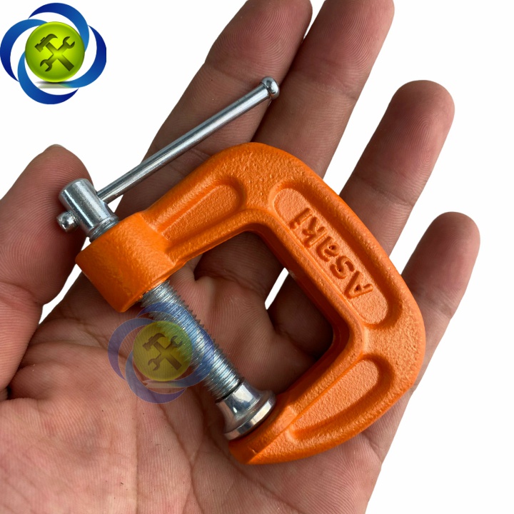 Cảo chữ C ASAKI AK-6259 loại 1 inch 25mm