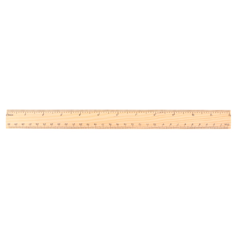Thước Gỗ Hai Mặt Đo Lường 15cm 20cm 30cm Tiện Dụng Cho Học Sinh/Văn Phòng
