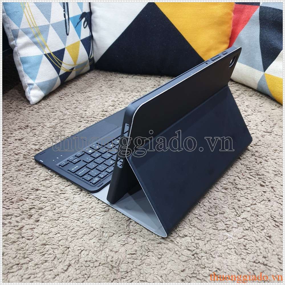 Bàn phím Samsung Galaxy Tab S6 Lite, Tab S6Lite, P610, P615, kèm bao da, touchpad, đèn phím, ngăn đựng bút