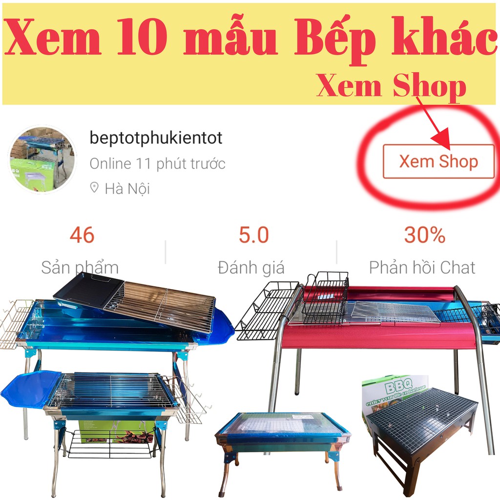 Bếp Nướng Than Cao Cấp, Bếp Nướng Than Gấp Gọn, Bếp Nướng Dã Ngoại, Bếp Nướng BBQ