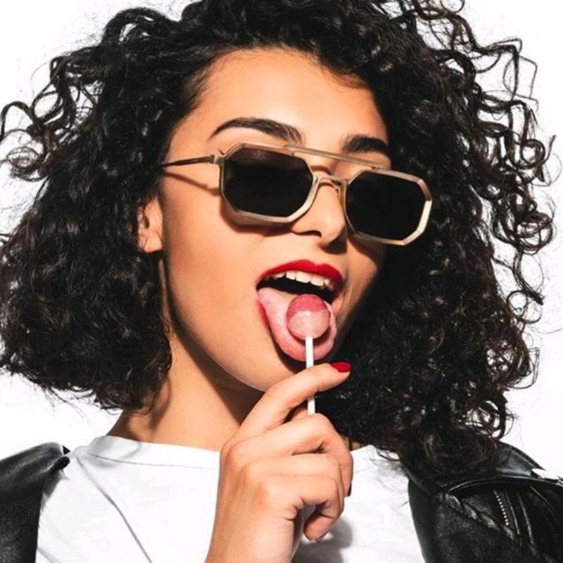 (KIQI-FASHION) COD Kính Mát Thời Trang Chống Tia Uv400 Dành Cho Nam Và Nữ