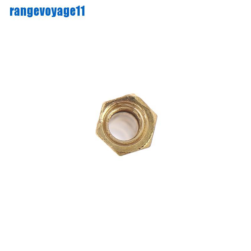 Bộ 10 Vít Lục Giác Bằng Đồng Thau M3X4Mm -