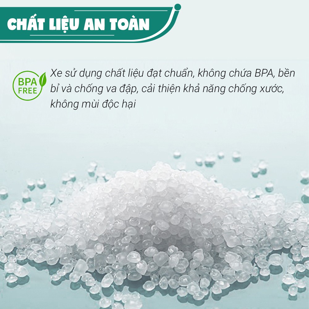 Xe chòi chân kiêm cân bằng mini Luddy cho bé Joovy 1006 màu đỏ