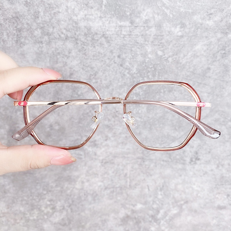 Kính Mát Gọng Trong Suốt Chống Ánh Sáng Xanh Phong Cách Hàn Quốc Thời Trang Cho Nữ