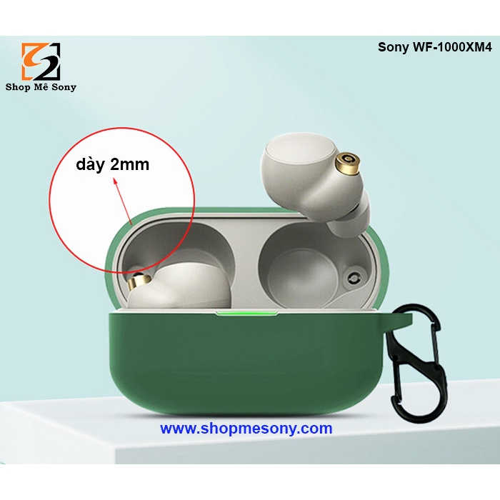 Case ốp silicon cao cấp Sony WF-1000XM4