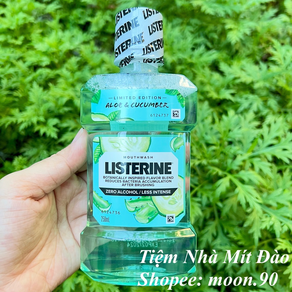 [ĐỦ MÀU] - Nước súc miệng LISTERINE 250ml / 750ml