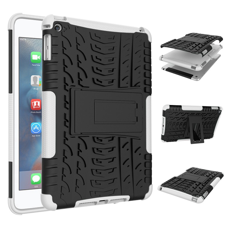 For [ Apple iPad Mini 4 ] Shockproof Tough Rugged Armor Hard Kickstand Back Tablet Case | BigBuy360 - bigbuy360.vn