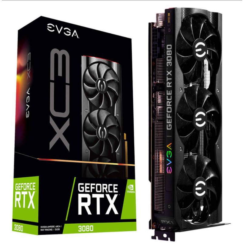 CARD MÀN HÌNH EVGA GeForce RTX™ 3080 XC3 ULTRA GAMING – 10GB GDDR6X