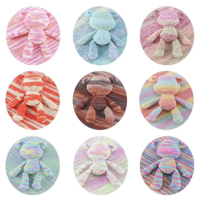Cc 1 Bundle 10 Strands Acrylic Hand Knitting Yarn Lace Crochet Thread Cord Sewing