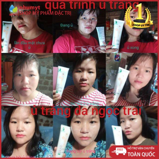 Ủ trắng ngọc trai Ngân Bình dưỡng da trắng hồng, trẻ hóa làn da dưỡng ẩm giúp da mịn màng, căng bóng Kem ủ trắng da | BigBuy360 - bigbuy360.vn