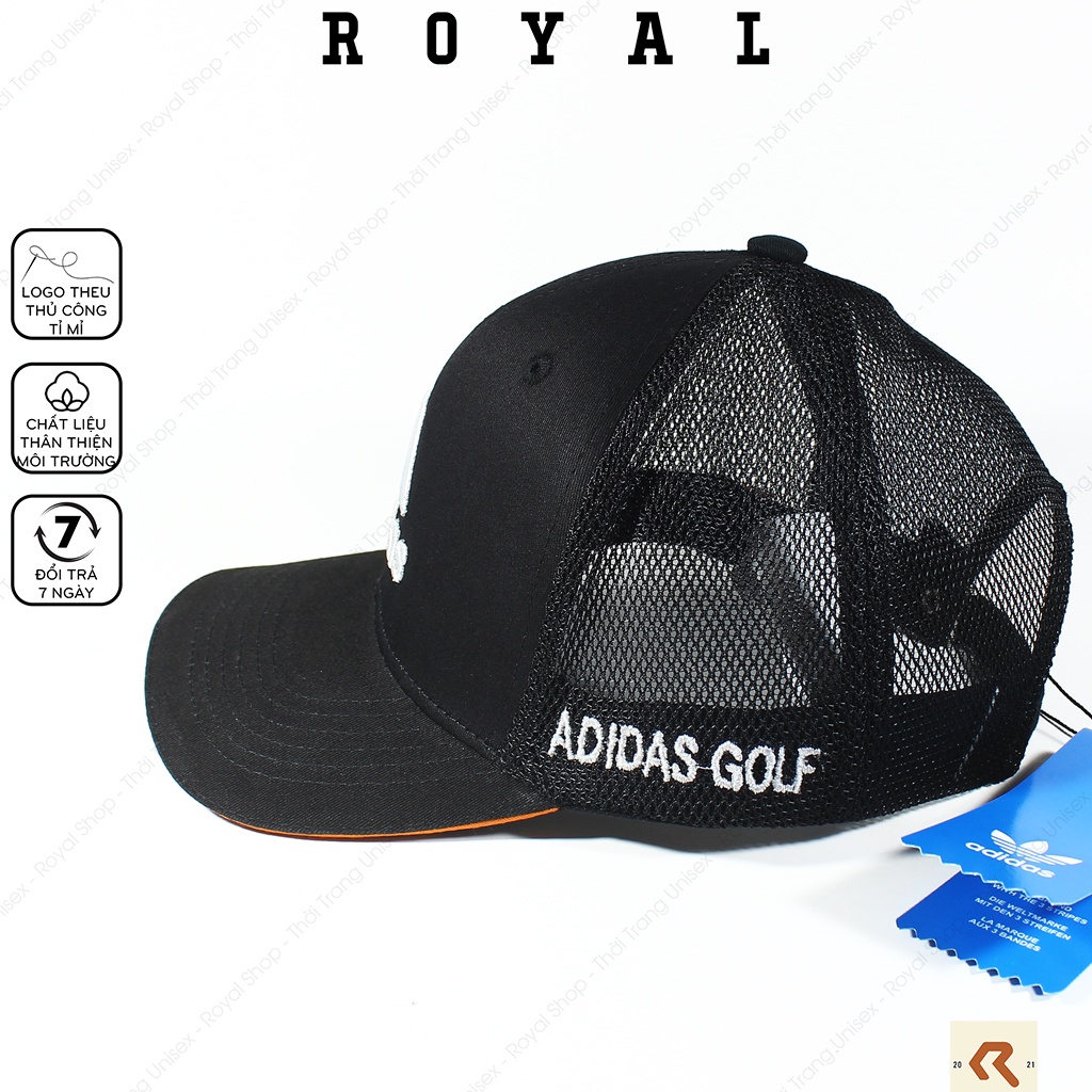 Mũ Lưỡi Trai Lưới  Add Nón Lưỡi Trai Lưới Nam Nữ Vải Kaki adidas Nón Kết - Royal Caps