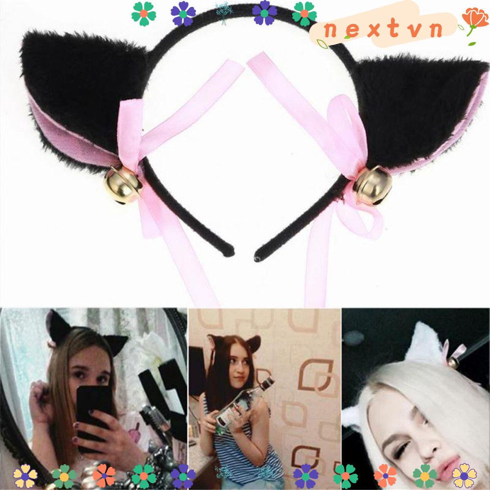Cài tóc hình tai mèo thiết kế đơn giản dễ thương cho phái nữ