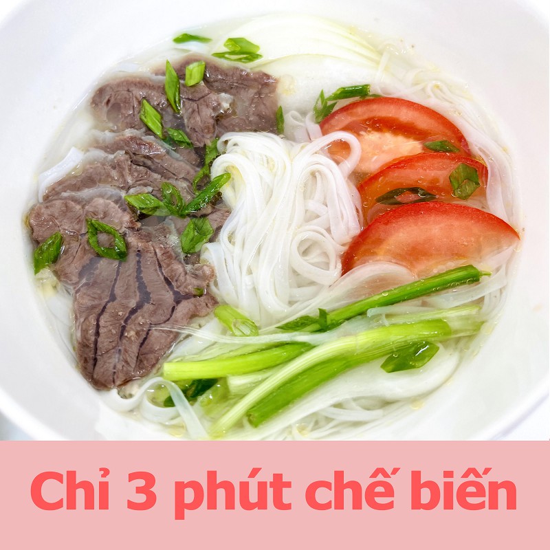 Phở Khô Khương Huy/ Phở Gạo Khương Huy  - Chỉ 3 Phút Nấu Không Cần Ngâm  - Bún Sạch Khương Huy Gói 300g | BigBuy360 - bigbuy360.vn