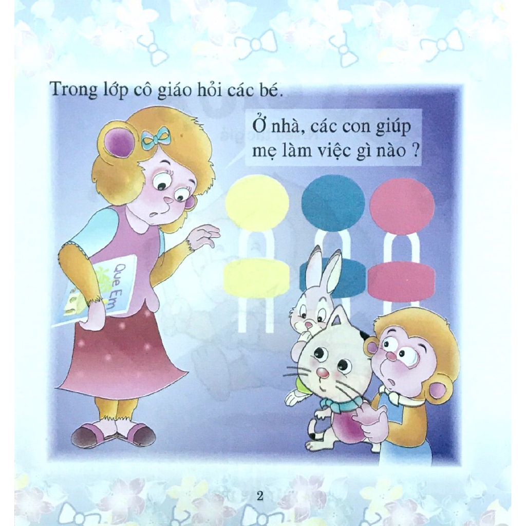 Sách - Bé Học Lễ Giáo - Bubu Giúp Mẹ (Tập 24) (Tái Bản)