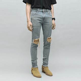 Quần jean nam Skinny fit rách gối ACID Ripped Jeans