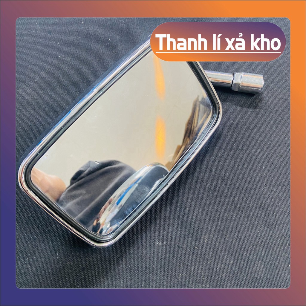 [ XẢ HẾT KHO ] [HÀNG HOT] KÍNH CHIẾU HẬU,GƯƠNG CHIẾU HẬU XI BẠC CHÂN 10LY TRANG TRÍ CHO MỌI DÒNG XE CAO CẤP (1 BÊN TRÁI)