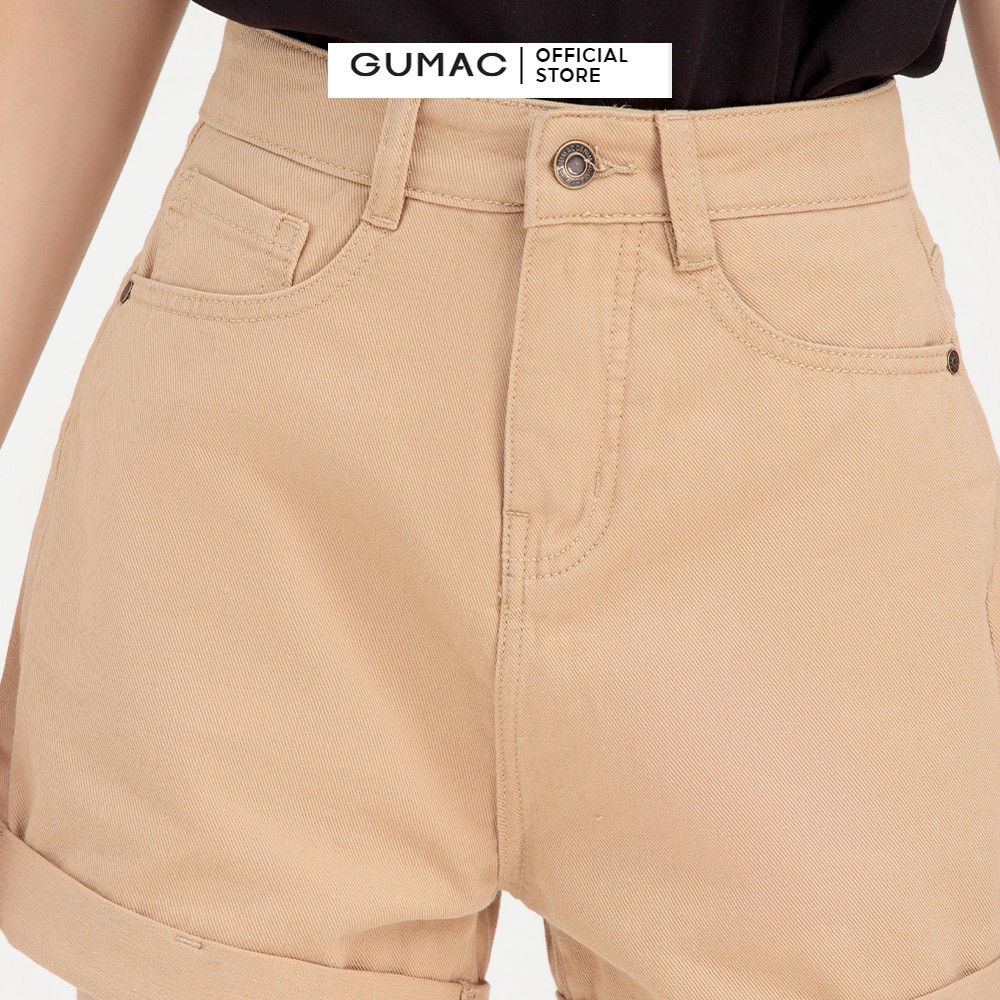 Quần short nữ lật lai GUMAC QJB793 | BigBuy360 - bigbuy360.vn