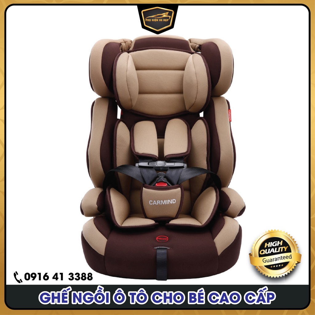 GHẾ NGỒI Ô TÔ TRẺ EM CARMIND ISOFIX 3C - Ghế Ngồi Trên Ô Tô Cho Bé Từ 9 Tháng Đến 8 Tuổi