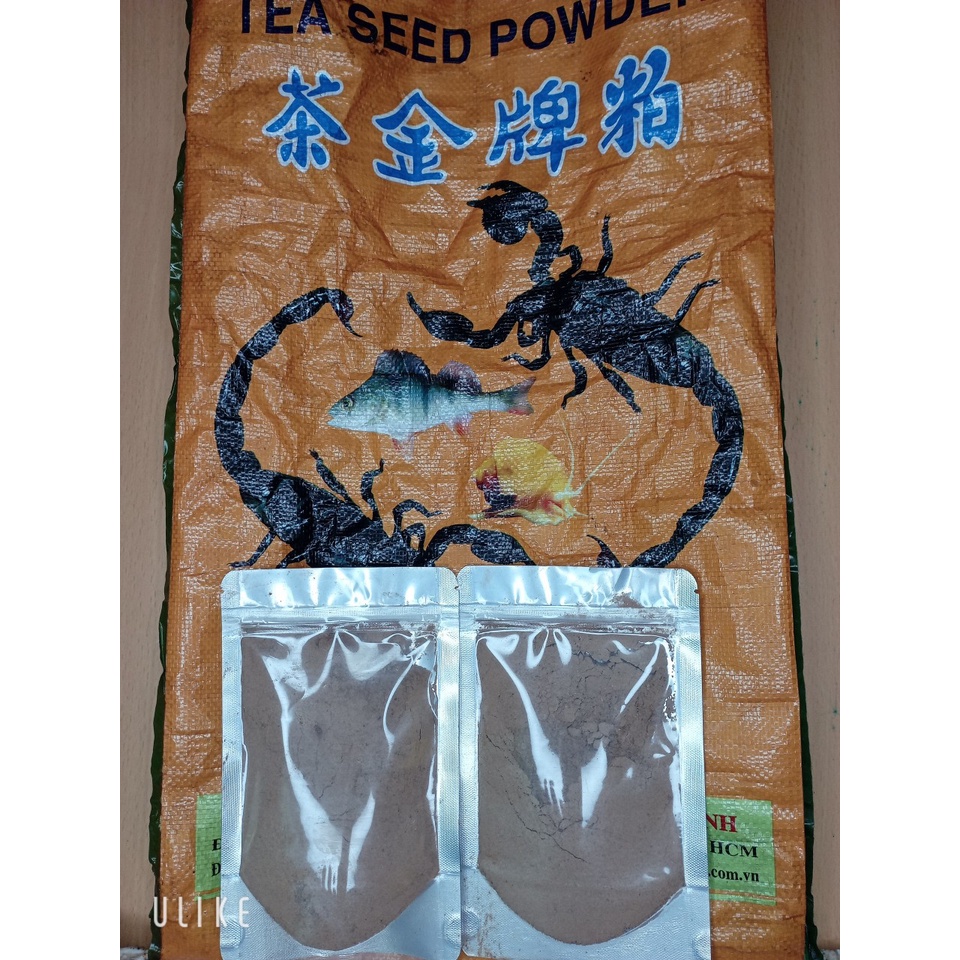 Diệt cá tạp Saponin. Sản phẩm chuyên dùng trong thủy sản. Gói 1kg