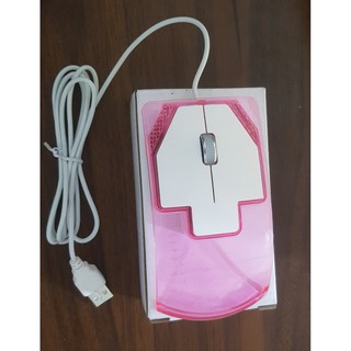 Chuột Quang có Dây Trong Suốt Có Đèn Led Nhiều Màu Cho Laptop / Pc