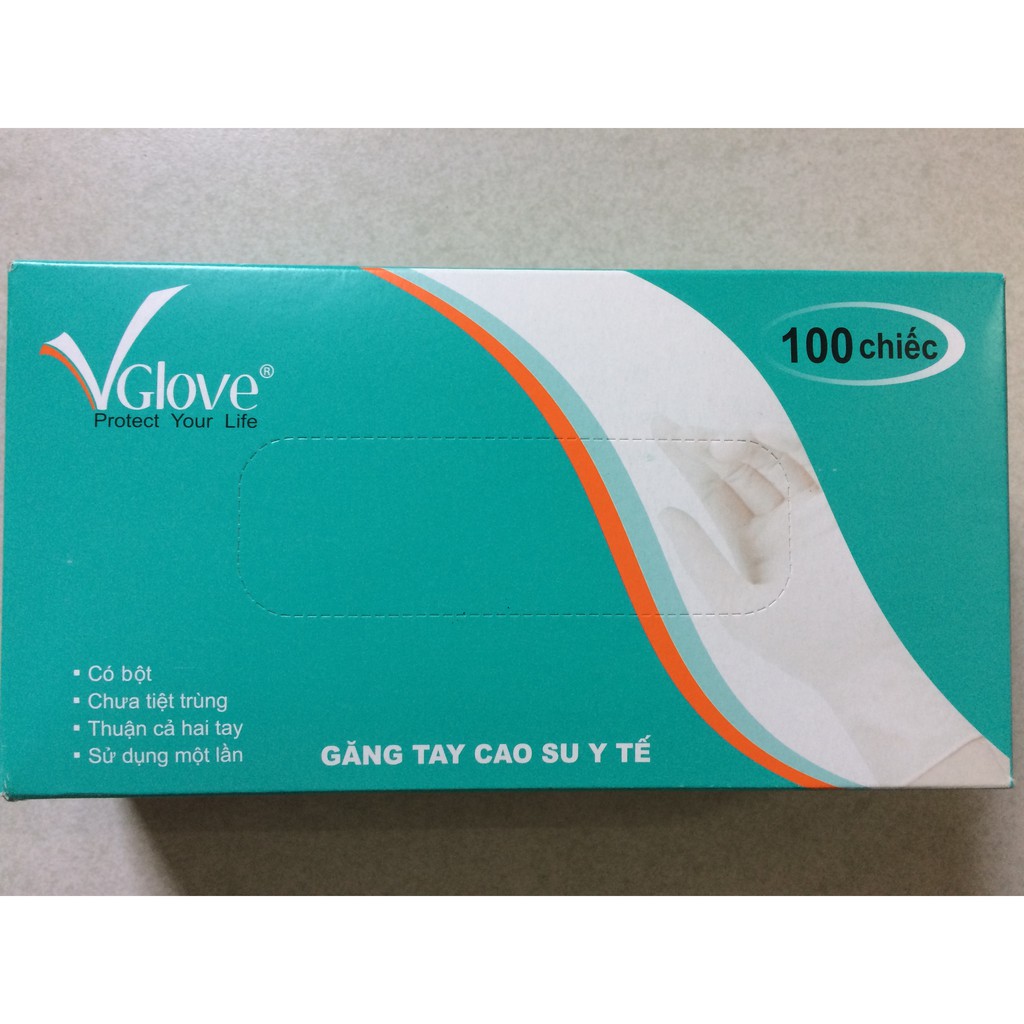 GĂNG TAY Y TẾ VGLOVE -100 CHIẾC / HỘP-TH | BigBuy360 - bigbuy360.vn