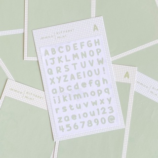 Sticker ALPHABET | immoo |